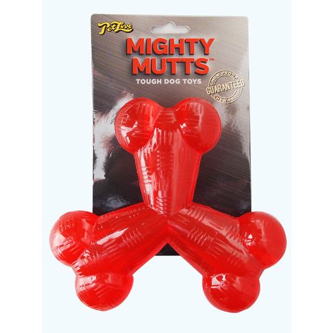 PetLove Mighty Mutts Tri-Bone Dog Toy