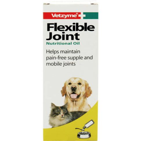 Vetzyme Dog &amp; Cat Flexible Joint Nutritional Oil 150ml