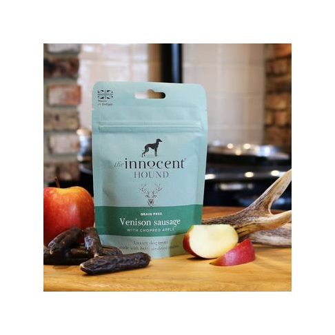 The Innocent Hound Venison Sausage With Apple 7pcs
