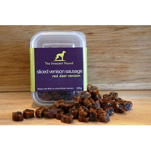 The Innocent Hound Sliced Venison Sausage 70g