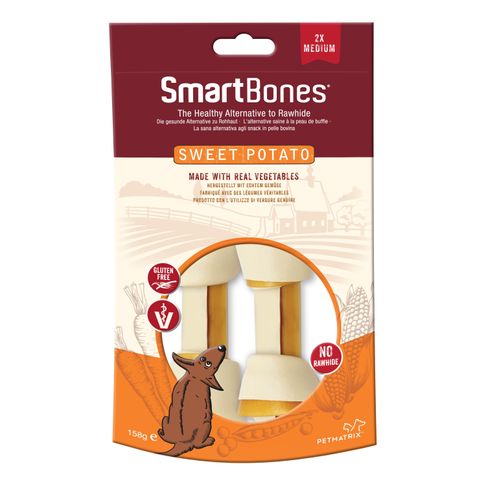 SmartBones Chews Sweet Potato Medium Breed