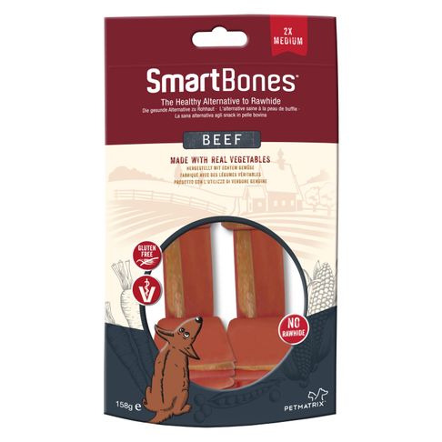 SmartBones Chews Beef Flavour Medium Breed