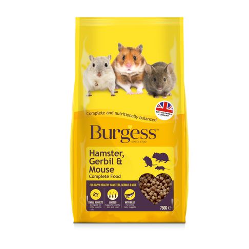Burgess Hamster, Gerbil &amp; Mouse Complete Food