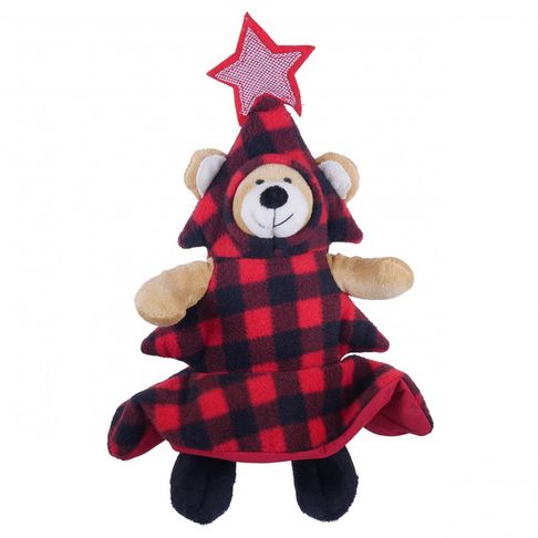 Rosewood Cupid &amp; Comet Squeaky Bauble Bear 33cm