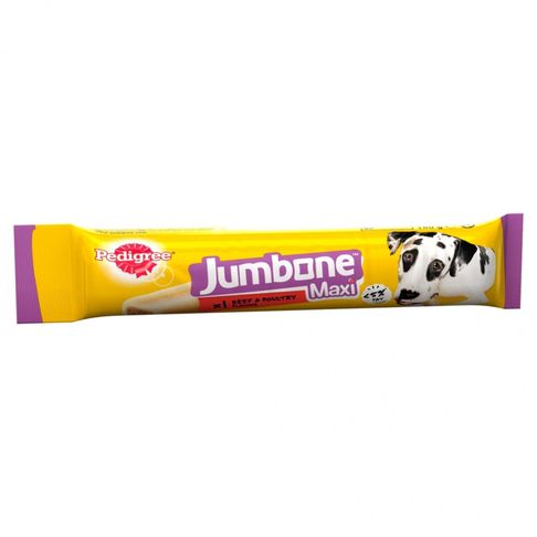 12 x Pedigree Jumbone Large Dog Beef &amp; Poultry