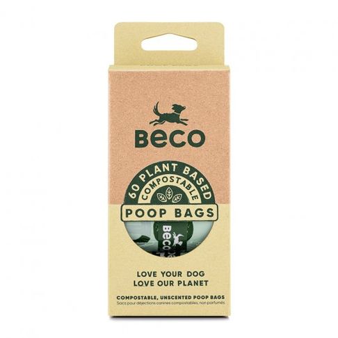 Beco Plant Based Compostable Poop Scoop Bags