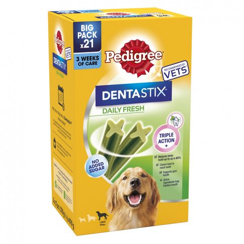 Pedigree Dentastix Fresh Daily Large Dog Dental Treats