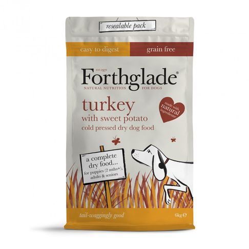 Forthglade Dog Adult Grain Free Cold Pressed Turkey