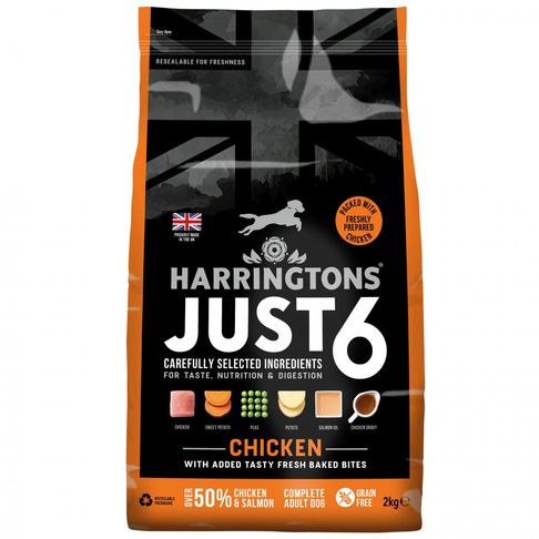 Harringtons Just 6 Chicken Dry Dog Food